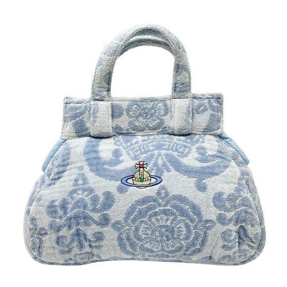 Vivienne Westwood Vintage Orb Logo Mini Bag Magnet Blue [105968] - Picture 5 of 12